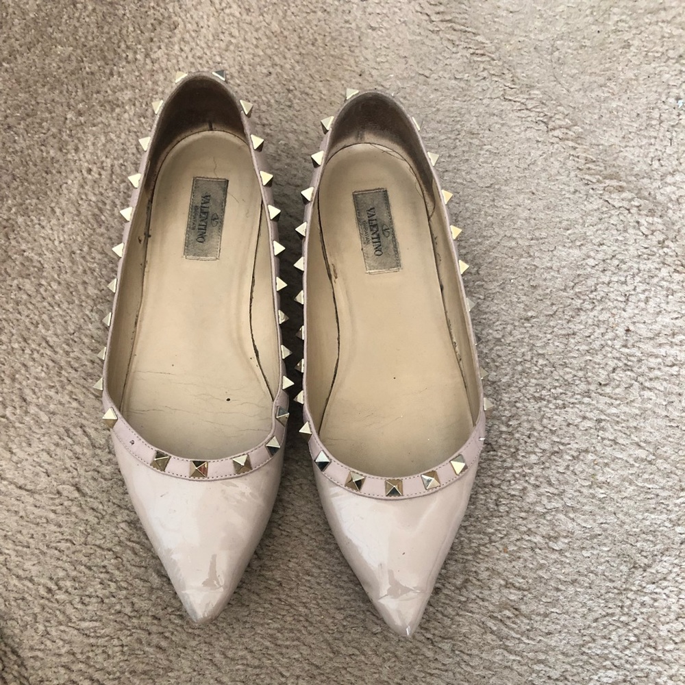 Valentino Nude Flats